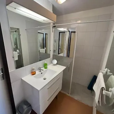 公寓 1 Bed Les Pins With Pool 昂蒂布