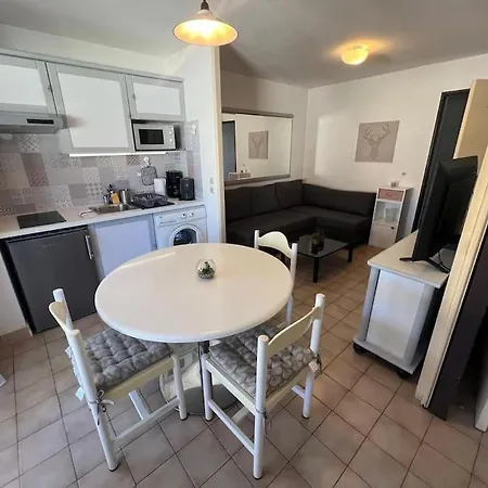 1 Bed Les Pins With Pool 公寓 昂蒂布