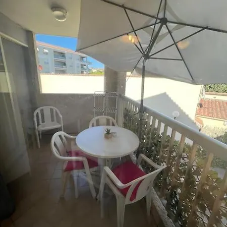 1 Bed Les Pins With Pool 公寓 昂蒂布